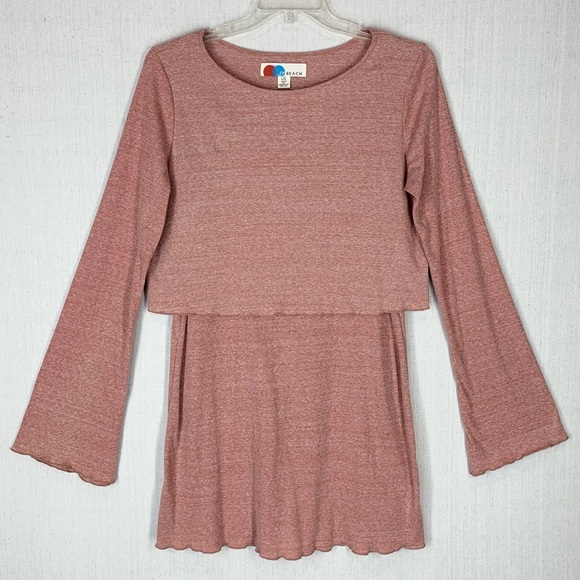 Free People - FP Beach - Cool Cat Ribbed Knit Open Back Mini Dress - Size Large - Picture 3 of 15